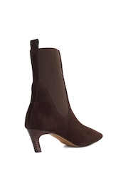 Dune London Brown Regular Fit Odela Ankle Boots - Image 5 of 8