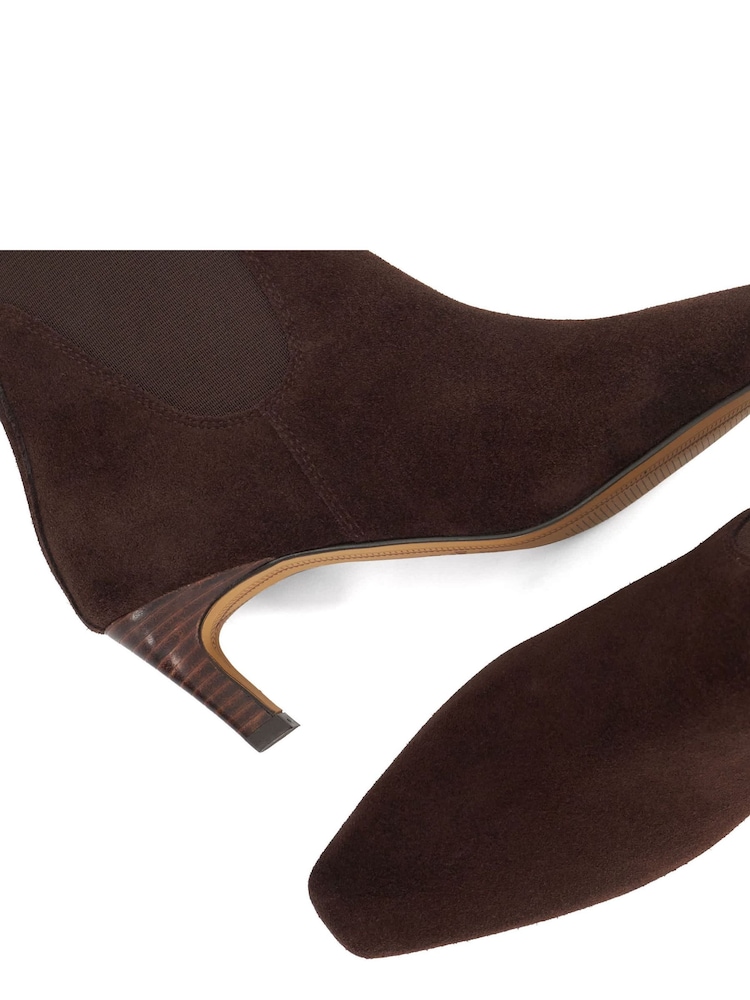 Dune London Brown Regular Fit Odela Ankle Boots - Image 8 of 8