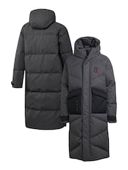 adidas Grey Black FC Bayern Lifestyler Down Coat - Image 1 of 3