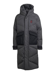adidas Grey Black FC Bayern Lifestyler Down Coat - Image 2 of 3