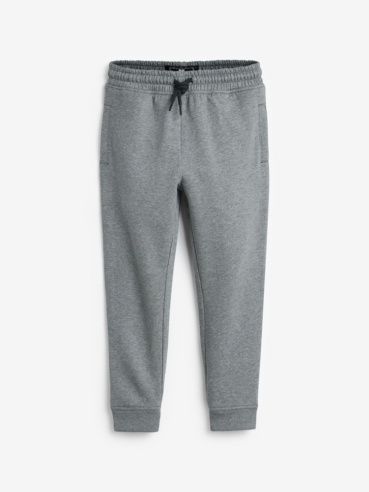 Multi Slim Fit Basic Joggers 5 Pack (3-16yrs) - Image 4 of 8