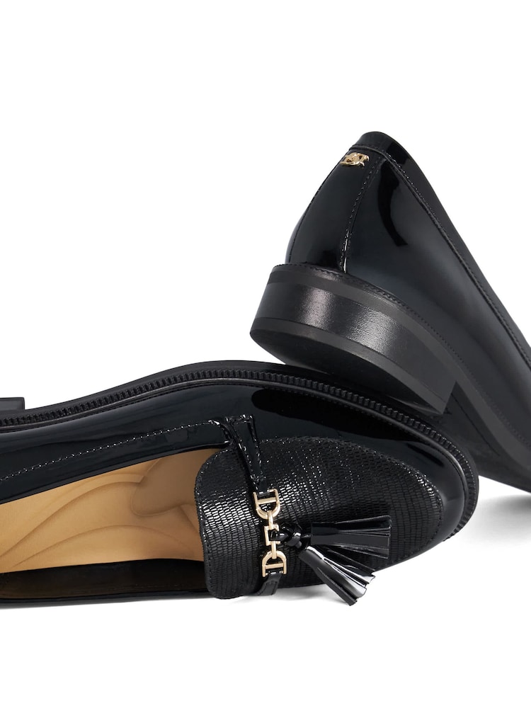 Dune London Wide Fit Gazeles Loafers - Larawan 6 ng 6