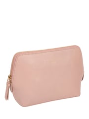Pure Luxuries London Theydon Leather Cosmetic Bag - Image 3 of 6