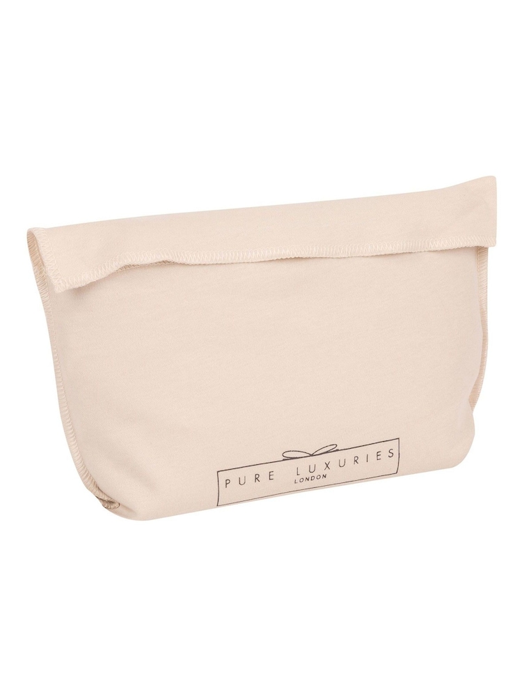 Pure Luxuries London Theydon Leather Cosmetic Bag - Image 6 of 6