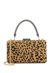 Animal - Dune London Slim Beaut Hard Clutch Bag - Imagen 1 de 4