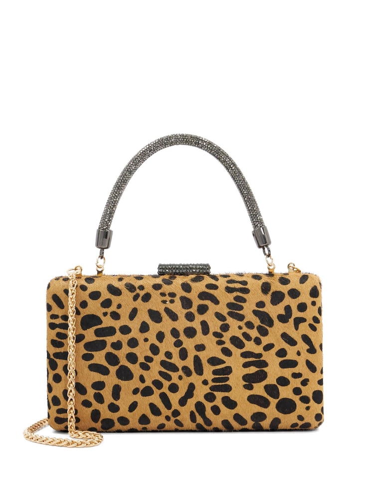 Animal - Dune London Slim Beaut Hard Clutch Bag - Imagen 1 de 4 Animal - Dune London Slim Beaut Hard Clutch Bag - Imagen 1 de 4