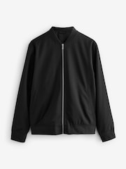 Black Smart Bomber Jacket - Image 6 of 11