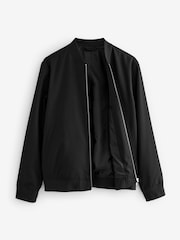 Black Smart Bomber Jacket - Image 7 of 11