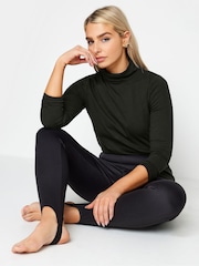 M&Co Black Ponte Stirrup Leggings - Image 4 of 5