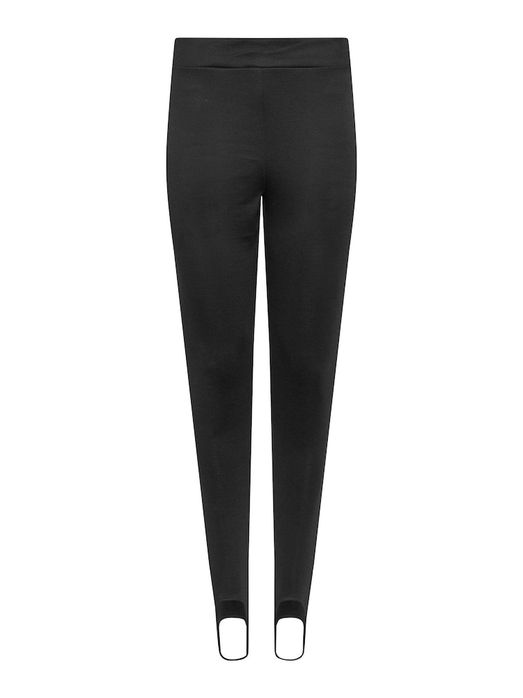 M&Co Black Ponte Stirrup Leggings - Image 5 of 5