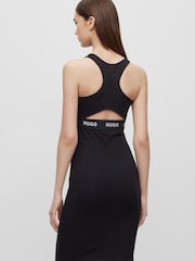 HUGO Bodycon Sleeveless Stretch Dress - Image 2 of 6