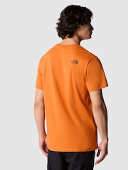The North Face Brown Never Stop Exploring 100% Cotton T-Shirt - Image 3 of 5