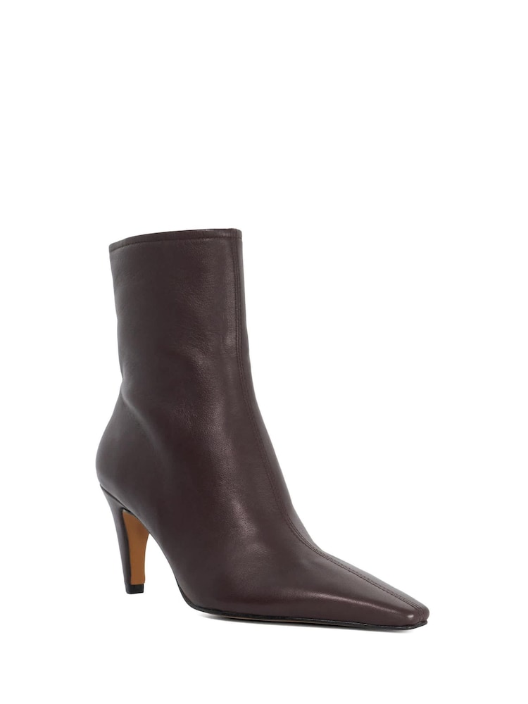 Dune London Brown Overt Ankle Boots - Image 2 of 4