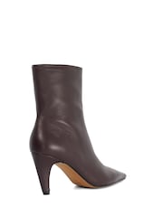 Dune London Brown Overt Ankle Boots - Image 3 of 4