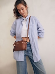 Tan Brown Utility Stud Cross-Body Bag - Image 2 of 10