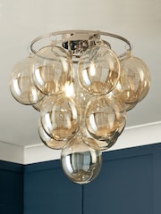 Visconte by BHS Champagne Gold Maiori 2 Light Flush Light - Image 1 of 5