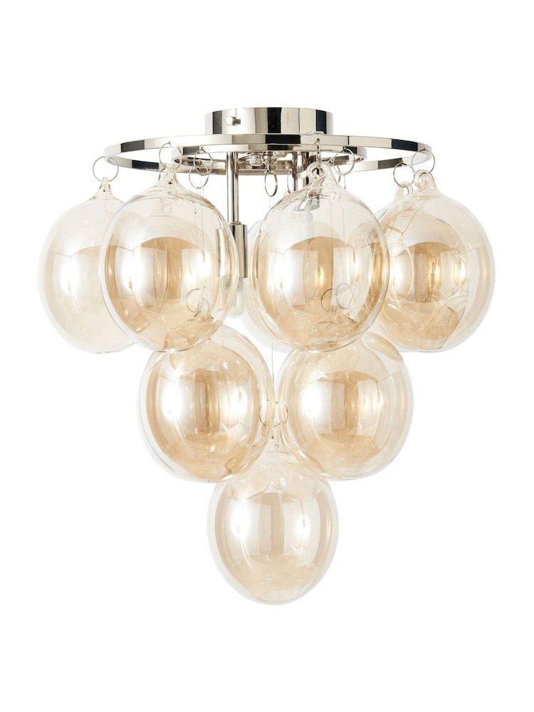 Visconte by BHS Champagne Gold Maiori 2 Light Flush Light - Image 5 of 5