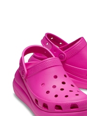 Crocs Pink Classic Crush Clogs - Image 3 of 5