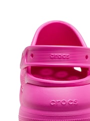 Crocs Pink Classic Crush Clogs - Image 4 of 5