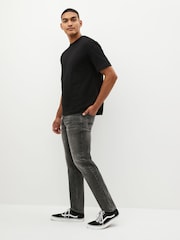 Grey Regular Fit Vintage Stretch Authentic Jeans - Image 2 of 9