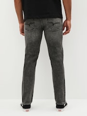 Grey Regular Fit Vintage Stretch Authentic Jeans - Image 3 of 9