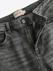 Grey Regular Fit Vintage Stretch Authentic Jeans - Image 7 of 9