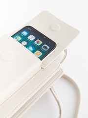Bone White Phone Holder Cross-Body Bag - Image 3 of 5