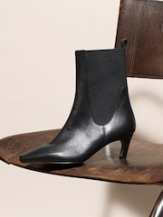 Dune London Black Regular Fit Odela Ankle Boots - Image 1 of 5