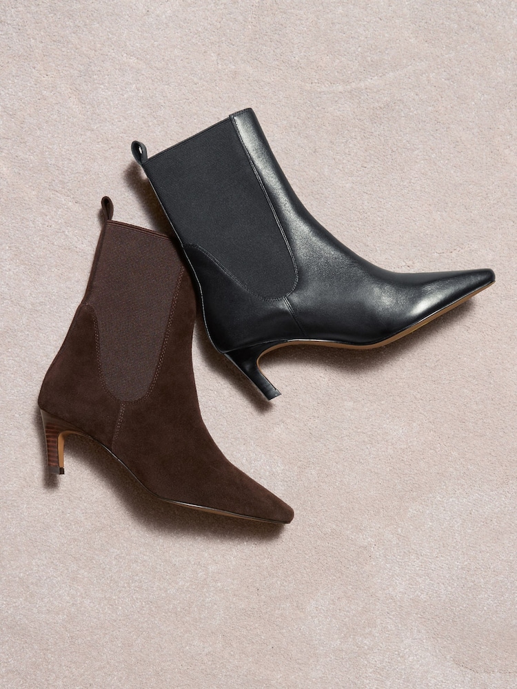 Dune London Black Regular Fit Odela Ankle Boots - Image 2 of 5