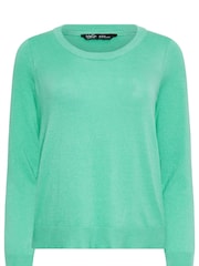 M&Co Green Petite Crew Neck Jumper - Image 4 of 4