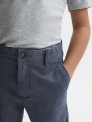 Reiss Bright Airforce Pitch 3-9 yrs Slim Fit Casual Chinos - Image 4 of 6