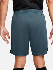 Nike Navy Green Dri-Fit Academy Training Shorts - Image 3 of 6