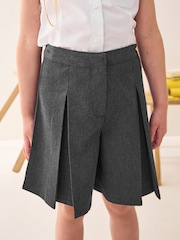 Charcoal Grey School Skort (3-16yrs) - Image 1 of 7