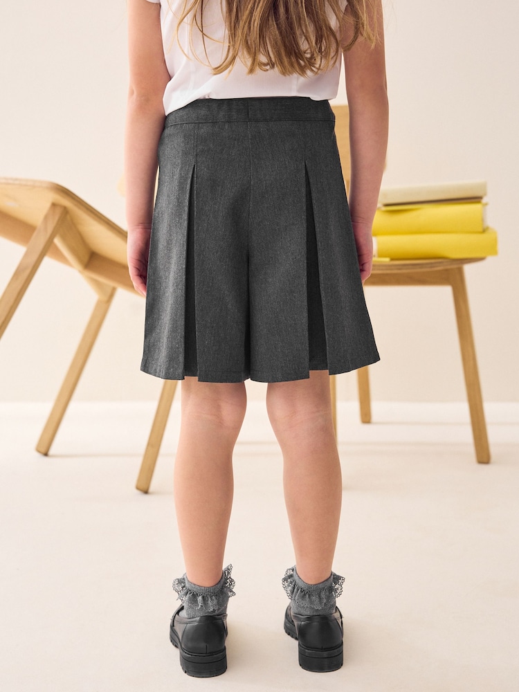 Charcoal Grey School Skort (3-16yrs) - Image 2 of 7