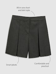 Charcoal Grey School Skort (3-16yrs) - Image 3 of 7