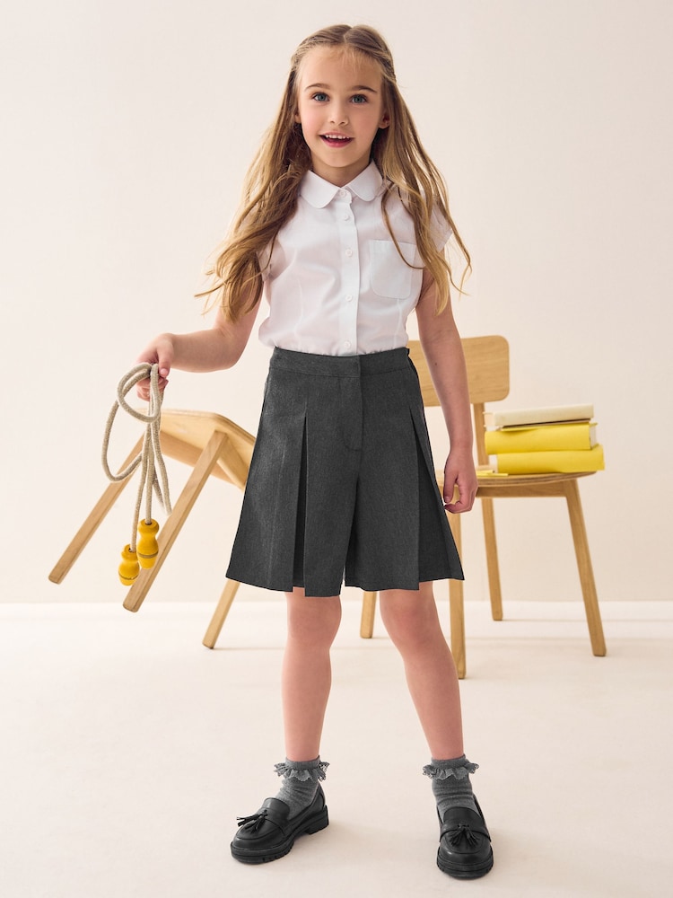 Buy Charcoal Grey School Skort (3-16yrs) from the Next UK online shop