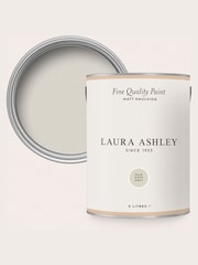 Laura Ashley Pale Dove Grey Matt Emulsion 5LT Paint - Image 4 of 4