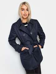 M&Co Blue Trench Coat - Image 1 of 6