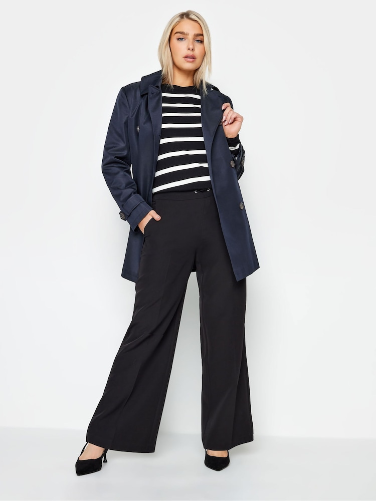 M&Co Blue Trench Coat - Image 2 of 6