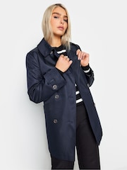 M&Co Blue Trench Coat - Image 3 of 6