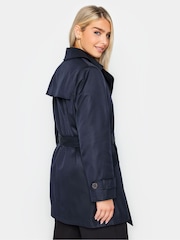 M&Co Blue Trench Coat - Image 5 of 6