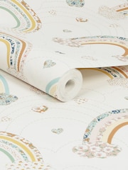 Pastel Ditsy Rainbow 10M Wallpaper - Image 4 of 4