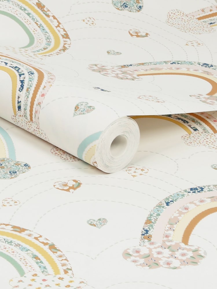 Pastel Ditsy Rainbow 10M Wallpaper - Image 4 of 4