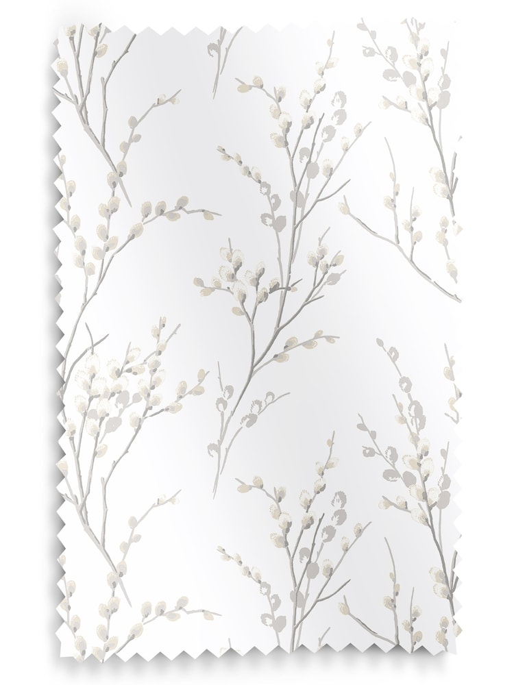 Laura Ashley Grey Pussy Willow Made to Measure Roman Blind - Image 7 of 7