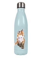 Wrendale Blue Foxes Water Bottle 500ml - Image 3 of 4