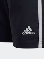 adidas Navy Essentials 3-Stripes Woven Shorts - Image 6 of 7