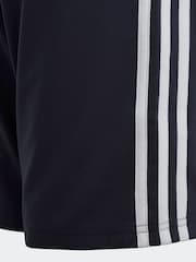 adidas Navy Essentials 3-Stripes Woven Shorts - Image 7 of 7