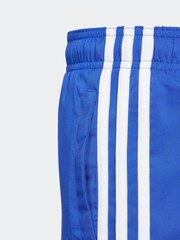 adidas Blue Essentials 3-Stripes Woven Shorts - Image 4 of 5