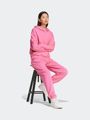 adidas Pink ALL SZN 100% Cotton Joggers - Image 3 of 7