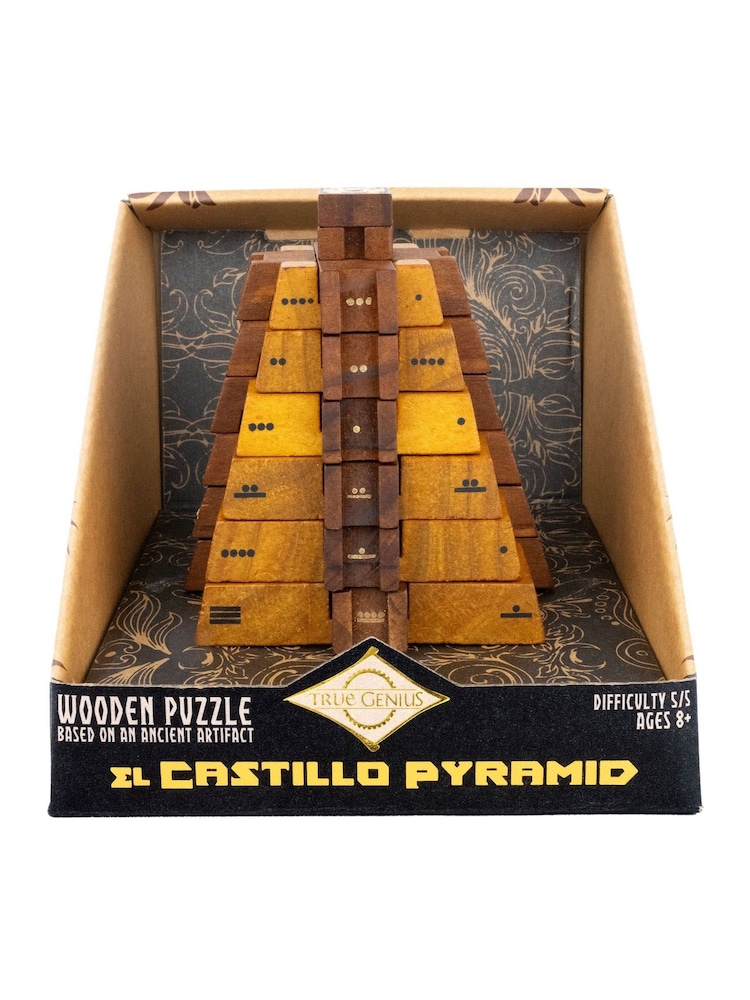 University Games Castillo Pyramid Brainteaser Puzzle - Image 1 of 5 University Games Castillo Pyramid Brainteaser Puzzle - Image 1 of 5
